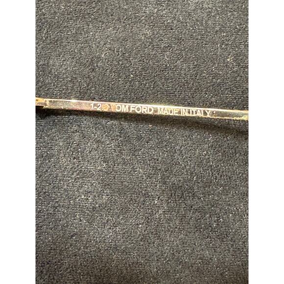 Tom Ford Gold Metal Round Aviator Prescription Glasses TF55 28E 55 17 Used - Picture 8 of 9